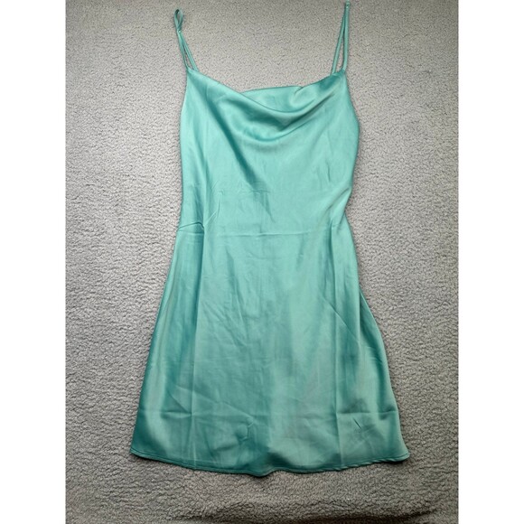 Urban Outfitters slip dress green SZ medium amazing - Picture 2 of 7